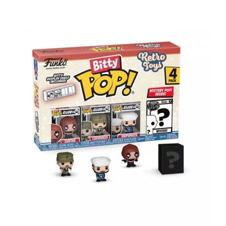 Bitty Pop! - Retro toys - Zartan G.I.Joe 4 Pack